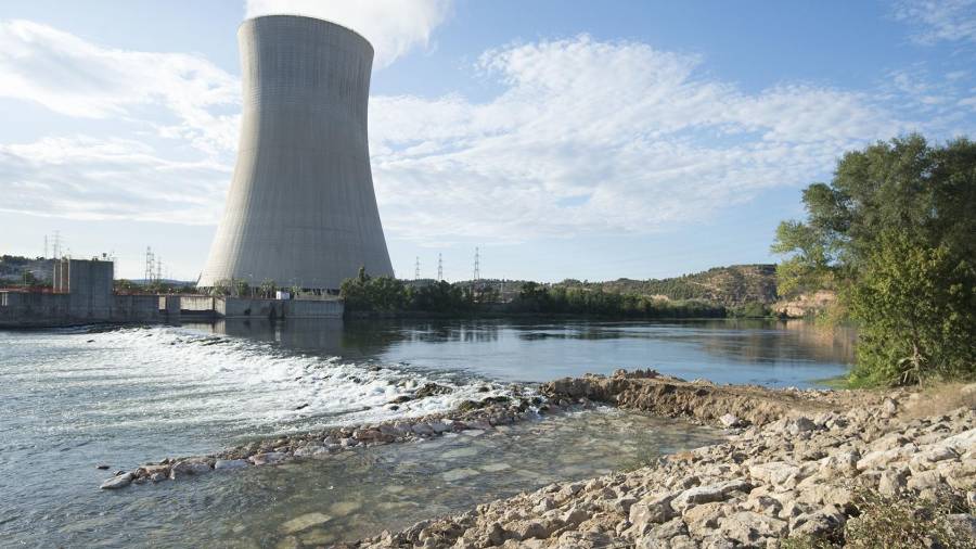 Imatge de la central nuclear d'Ascó. Foto. DT