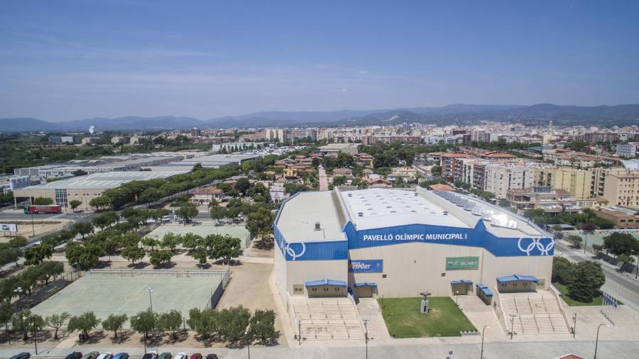 El futur Centre Aquàtic i de Fitness s’edificarà als terrenys annexos al Pavelló Olímpic Municipal. Foto: cedida