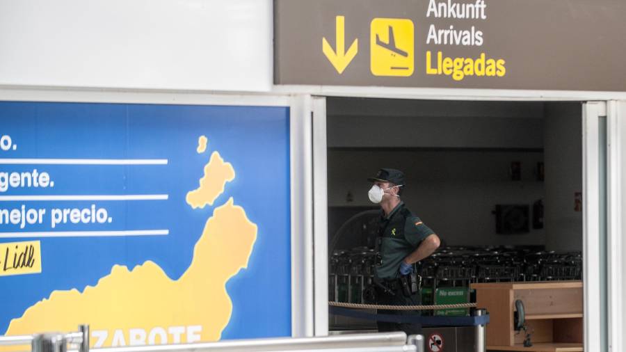 Imagen del aeropuerto de Lanzarote. FOTO: EFE
