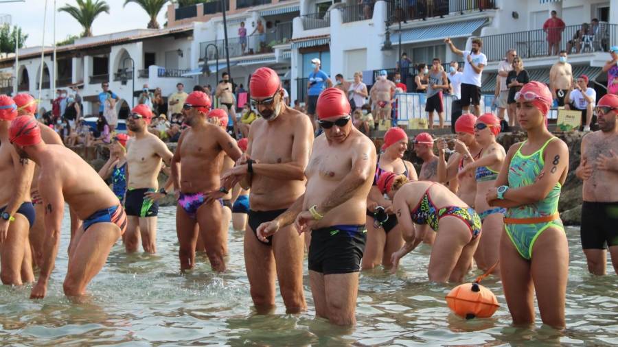 La Swim Roc reúne a más de 150 nadadores y nadadoras. FOTO: Ajuntament de Roda de Berà