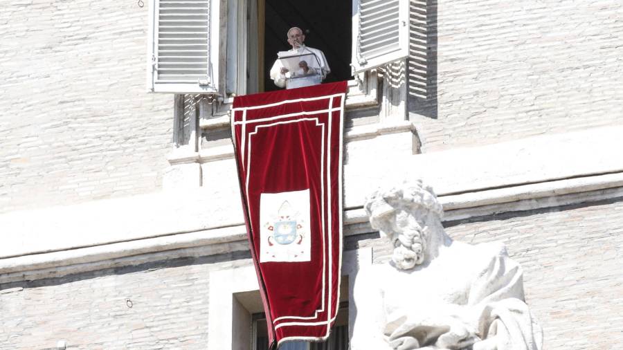 El Papa Francisco ha evocado este domingo al joven médico español Mariano Mullerat i Soldevila. FOTO: EFE