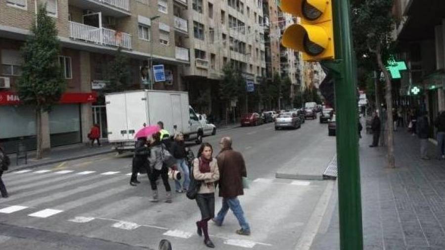 Los hechos ocurrieron en la calle Pere Martell. Foto: DT