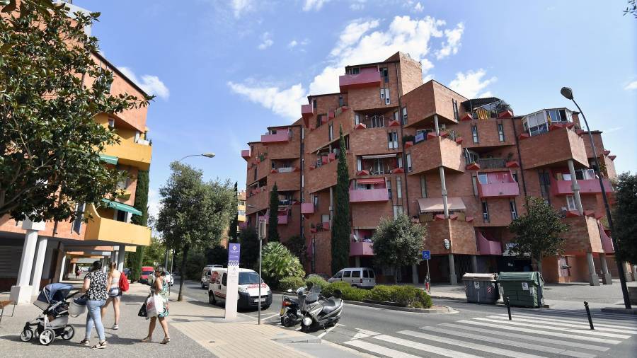 El barrio Gaudí es uno de los barrios de las afueras de Reus. Foto: Alfredo González