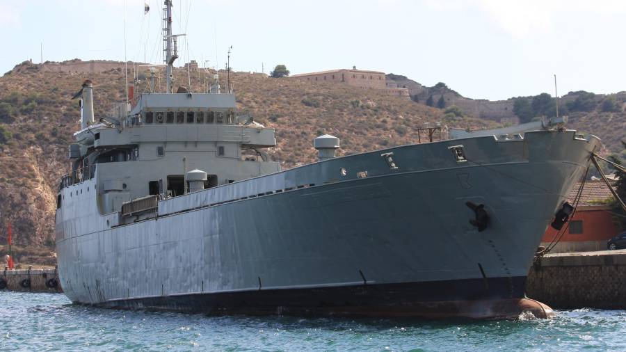 Imagen de archivo del buque Martin Posadillo que desembarcará en el Port de Tarragona
