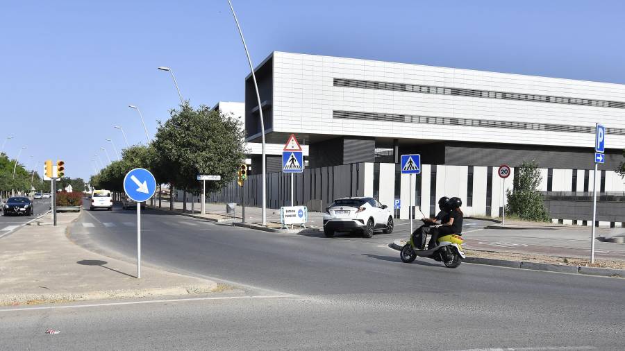 El parking soterrado del Hospital Sant Joan presenta también un nuevo acceso. Foto: A. González