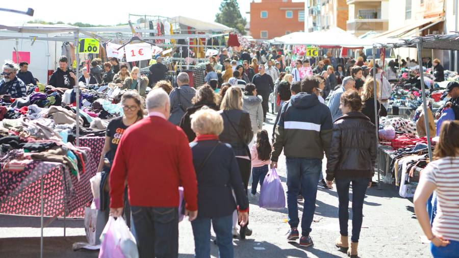 Se reubicarán algunas paradas del mercado de Bonavista. FOTO: ALBA MARINÉ