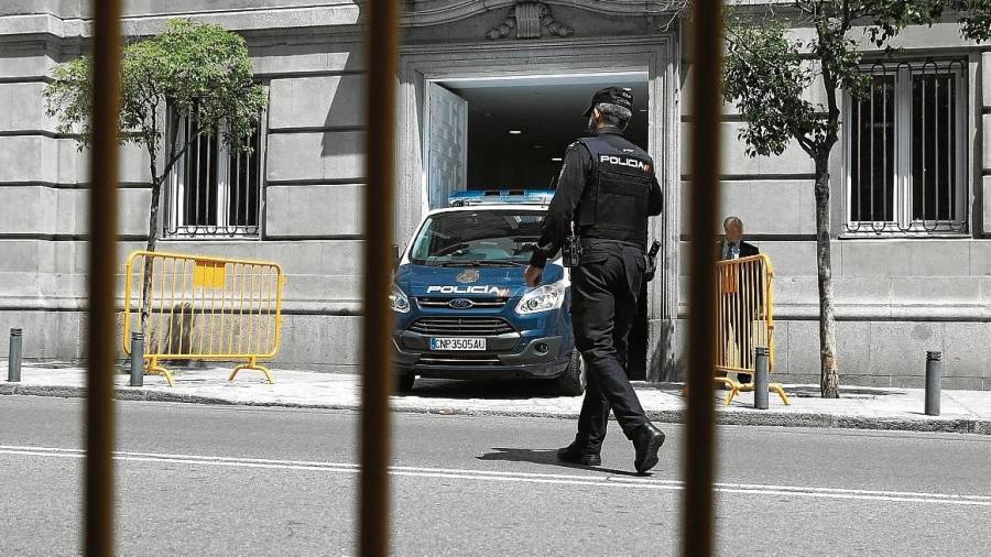 Imagen de ayer del Tribunal Supremo de Madrid. Foto: EFE