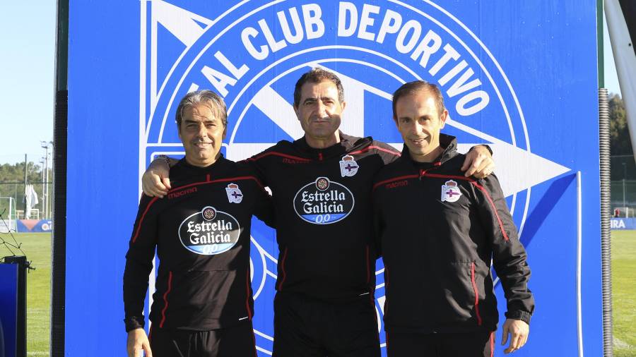 Natxo González, Bernardo Tapia e Yvan Castillo. Foto: Cedida