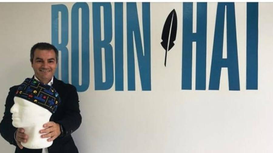 Javier Garrido es el gerente de Robin Hat, negocio de Rubí. Foto: Robin Hat.