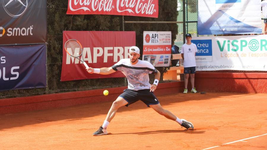 El tenista reusense Eduard Esteve. Foto: Alba Mariné