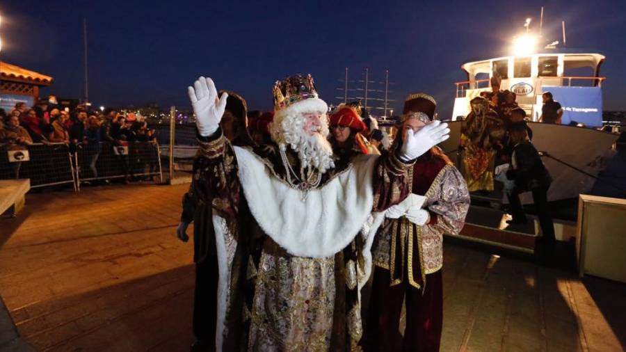 Llegada de los Reyes a Tarragona. FOTO: Pere Ferré