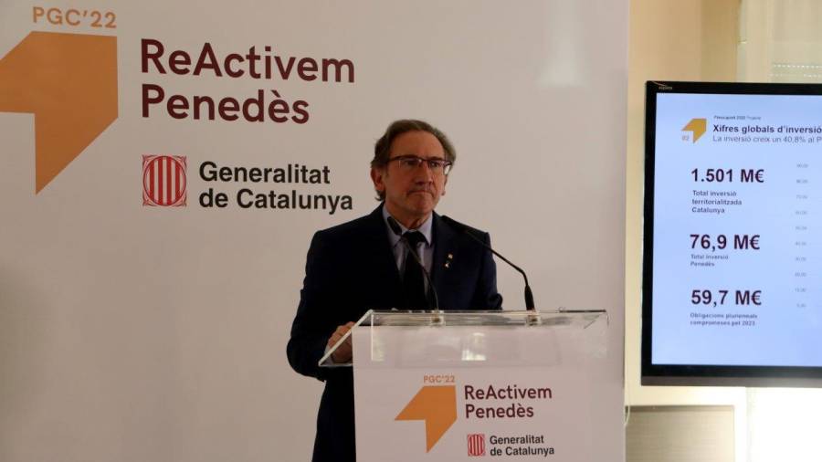 El conseller de Economía de la Generalitat, Jaume Giró.