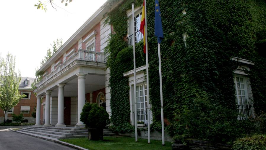 Imagen del Palacio de la Moncloa. Foto: Wikipedia