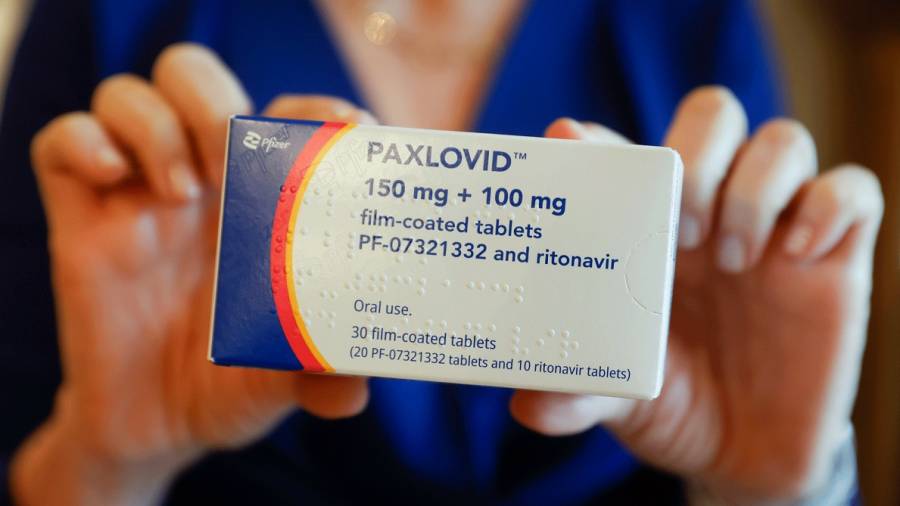 Paxlovid, el antiviral contra la covid-19 de la farmacéutica Pfizer. Foto: EFE