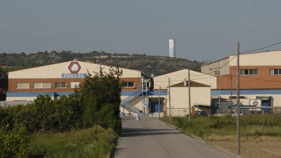 El centre de producció de Padesa, al terme d’Amposta. FOTO: JOAN REVILLAS
