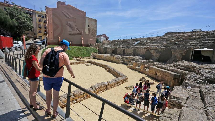 El patrimonio constituye el principal atractivo para los turistas que visitan Tarragona. FOTO: PERE FERRÉ/DT