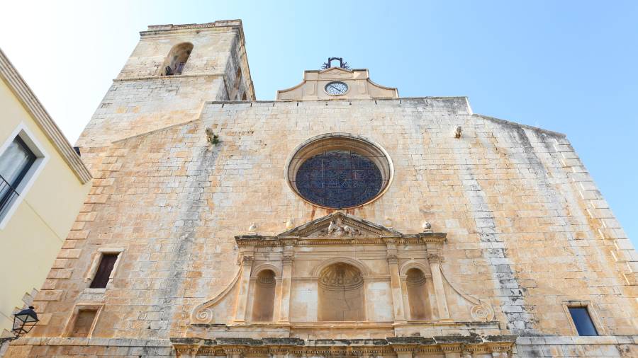 L'Església de Riudoms està dedicada a Sant Jaume. FOTO: Alba Mariné