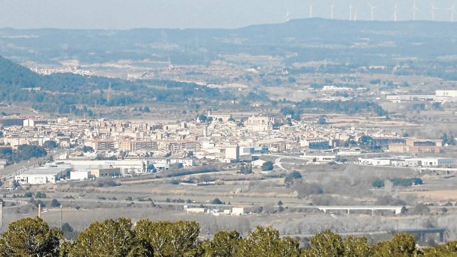 Vista panoràmica de Montblanc, capital de la Conca de Barberà. FOTO: Núria Torres / ACN