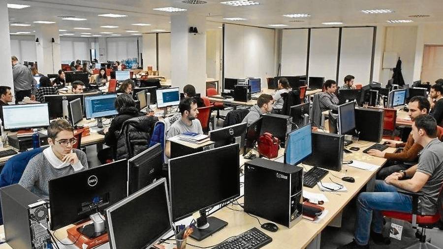 El sector de las TIC en Tarragona tiene muchas dificultades para encontrar trabajadores. FOTO: DT