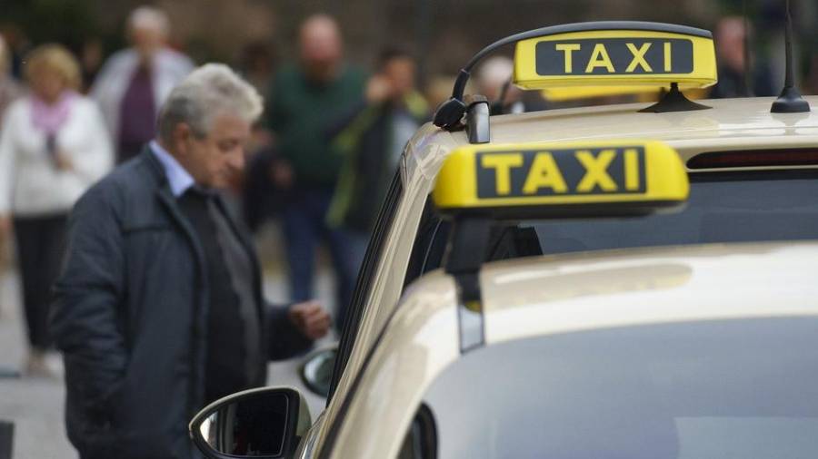 Un taxi en una imagen de archivo. FOTO: EFE