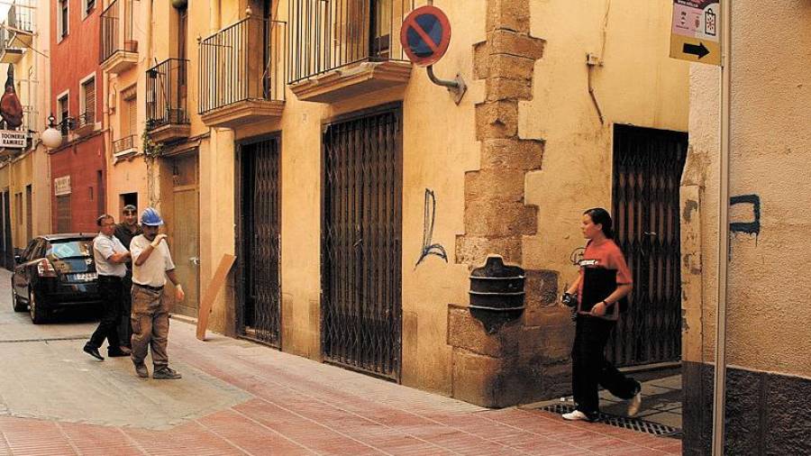 Imatge d’arxiu del carrer de Sant Antoni, on es va detenir. FOTO: dt