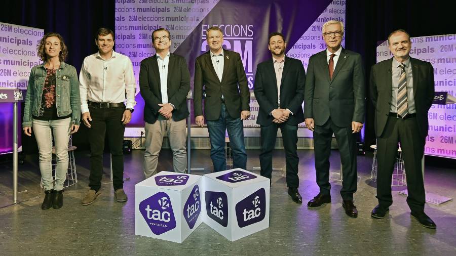 Imagen de un debate electoral de 2019. Foto: Alfredo González