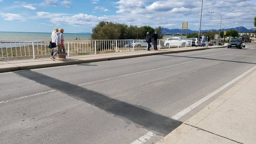 El puente de la Riera d'Alforja, tras las obras de reparación. FOTO: Ayuntamiento de Cambrils