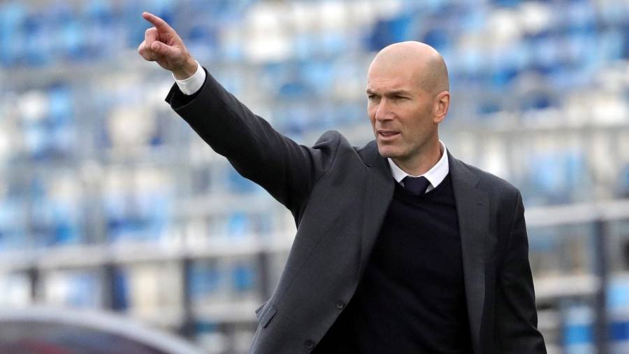 Zidane deja de ser entrenador del Real Madrid. Foto: Efe
