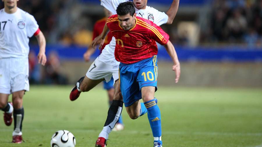 José Antonio Reyes fue internacional absoluto con España. Foto: RFEF