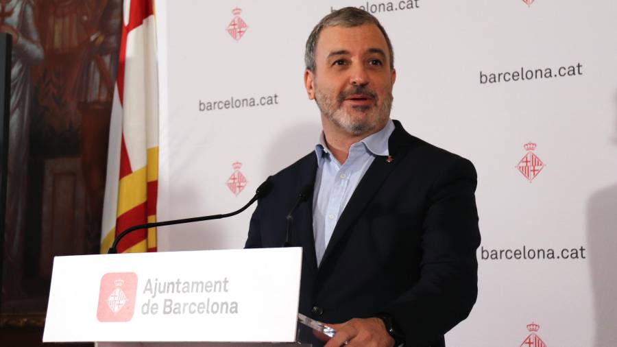 El primer teniente de alcalde del Ayuntamiento de Barcelona, Jaume Collboni.FOTO: ACN