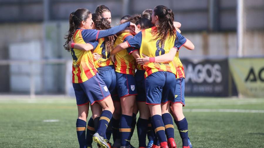 Imagen de archivo de la selección catalana femenina sub-17. Foto: Cedida