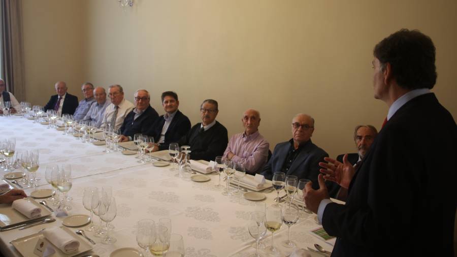 Imagen de la comida celebrada en la Casa Joan Miret. Foto: Nàstic