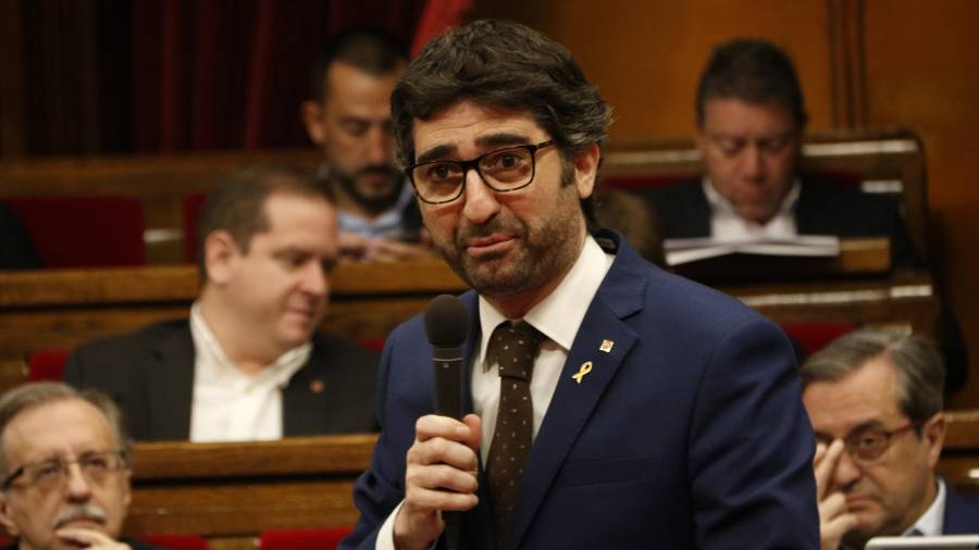 El conseller de Polítiques Digitals i Administració Pública Jordi Puigneró. Foto: Guillem Roset