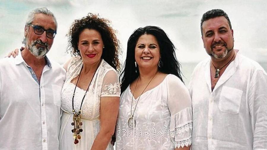 Ernesto González, Ingrid Morral, Susana del Saz y Toni Carlo Carrasquilla componen Viento del Norte. FOTO: Oriol Colomar