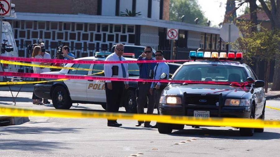 Imagen de archivo de la policía en California. Foto: EFE