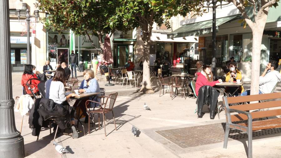 Imagen de la plaça Verdaguer en Tarragona. ACN