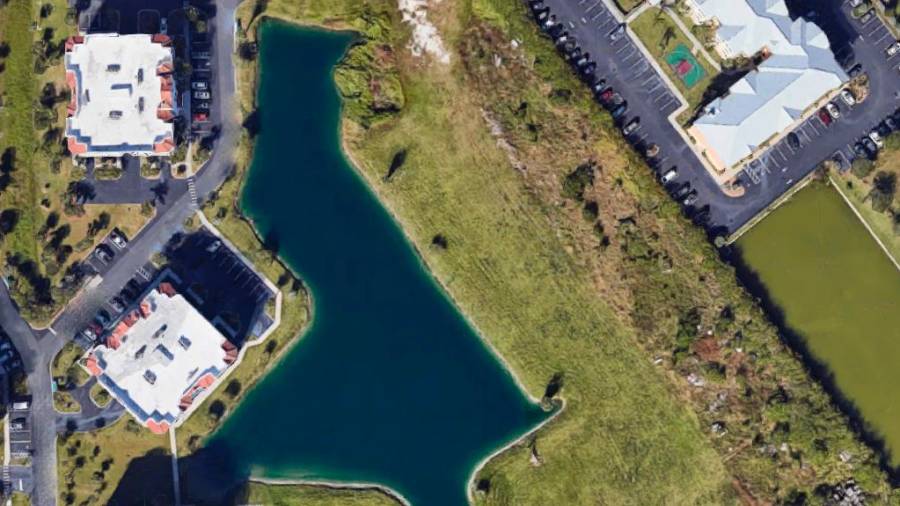 Los hechos sucedieron en una laguna de Cocoa (costa este de Florida). Foto: Google Maps