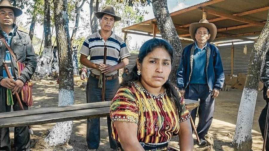 La legislación no protege a las comunidades campesinas en Guatemala ni sus derechosindividuales. Foto: cedida/Gervasio Sánchez