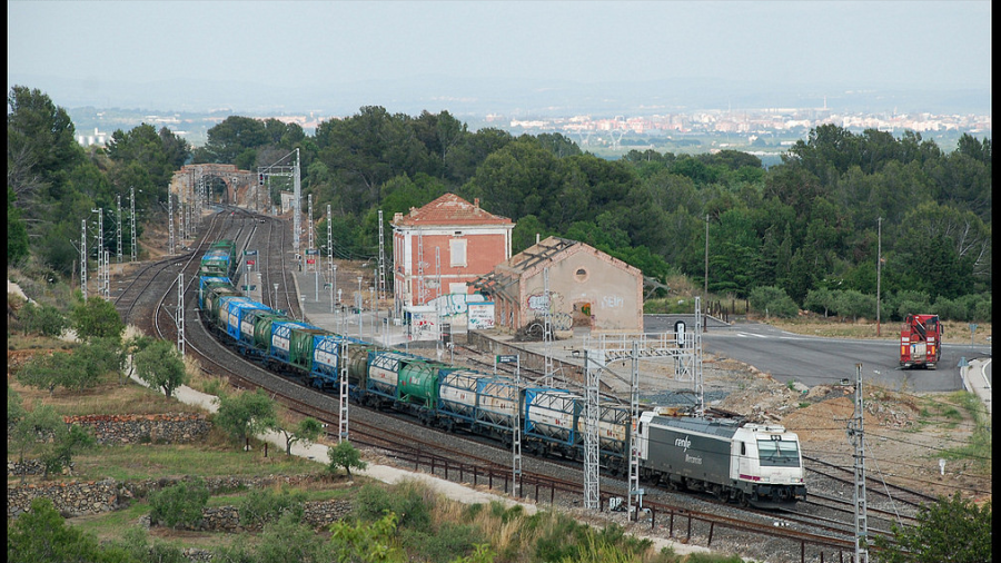 La estación de Riudecanyes-Botarell. FOTO: hiveminer