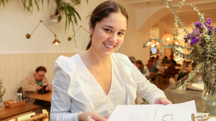 Núria Tous, propietaria de la empresa de cátering y restaurante Oliveta’s