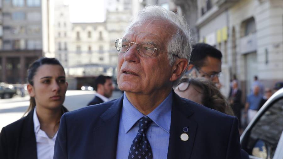 Josep Borrell, ministre d'Afers Exteriors. EFE