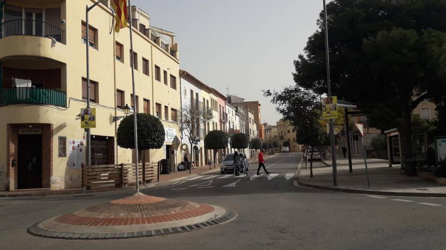 La avenida Marqués de Tamarit puede recuperar la nomenclatura original. FOTO: JOAN BORONAT