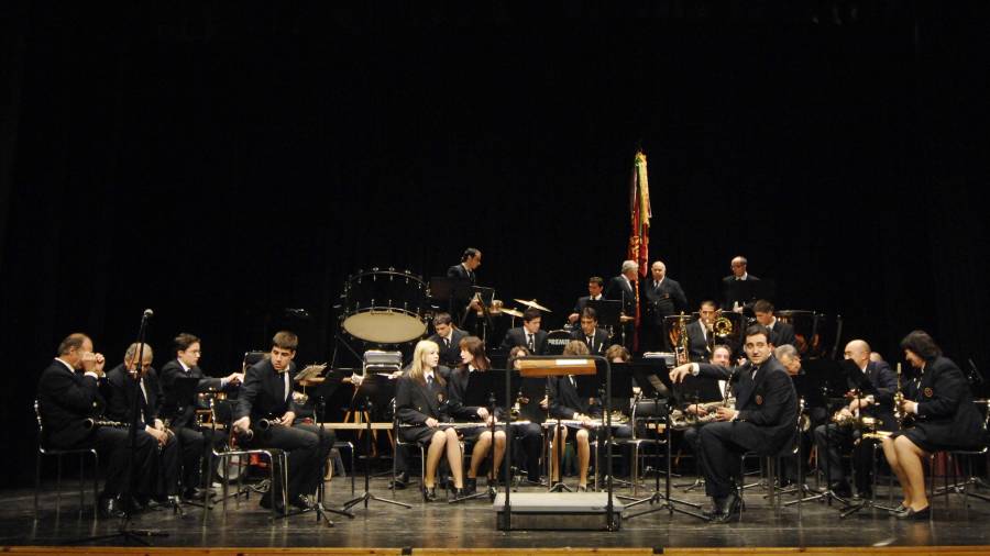 La Banda Municipal de Música ha estat reconeguda com un dels set tresors de la ciutat. FOTO: J. REVILLAS