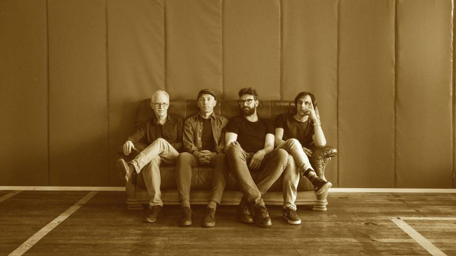 Cunningham (primero por la izquierda) con el resto de Blood Quartet. FOTO: JEP JORBA