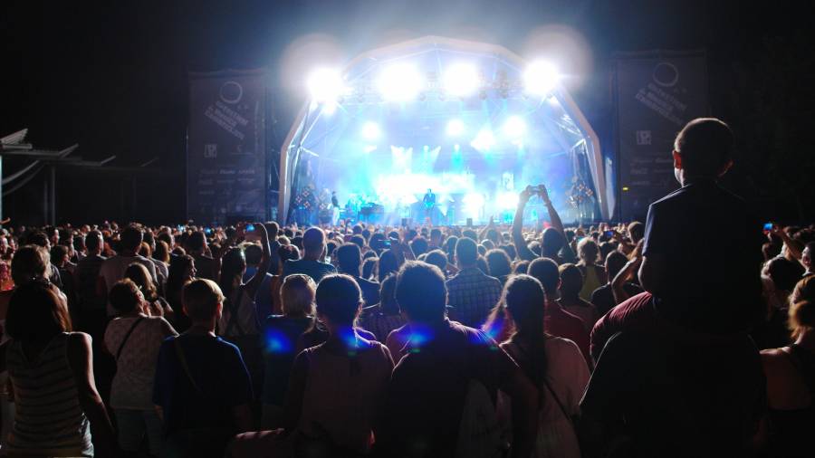 Imagen de archivo de uno de los conciertos de verano del Festival Internacional de Música de Cambrils. FOTO: DT