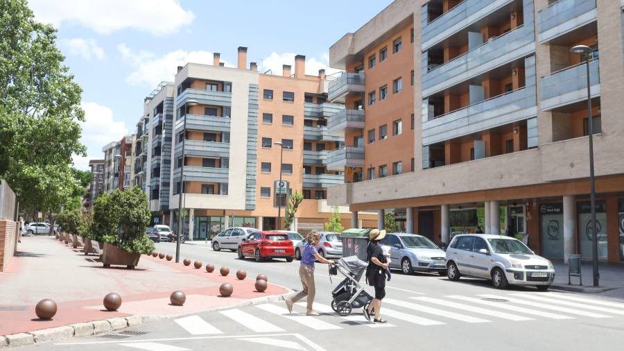 El plan prevé actuaciones de mejora en la calle del Camí de Riudoms de Reus, entre otras. FOTO: Alba Mariné