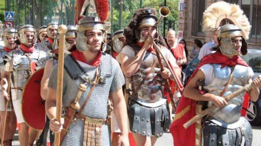 Soldados romanos. FOTO: FEMTURISME. CAT