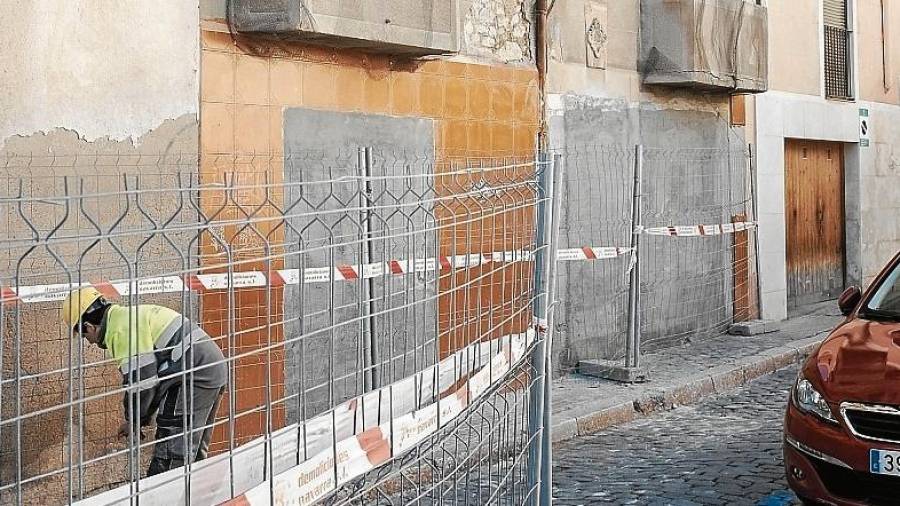 Arrancan las obras en el barrio del Carme. FOTO: F. Acidres