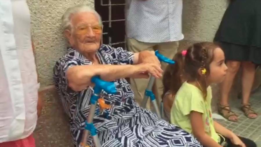 La arbocenca Amèlia tiene 105 años