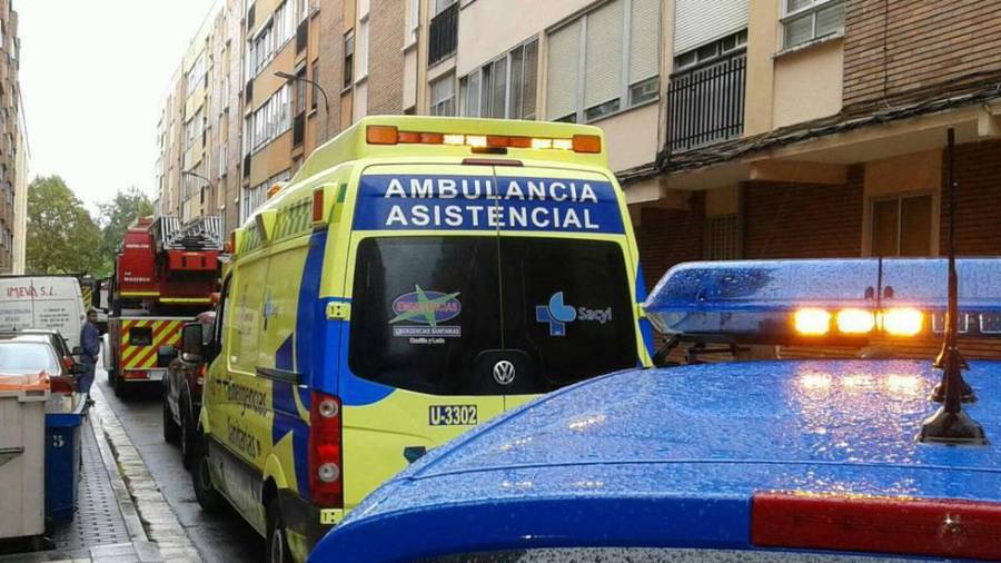 Imagen de archivo de los servicios de emergencia de Valladolid. Cedida